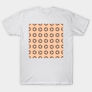 Benzene Ring Chemistry Pattern T-Shirt